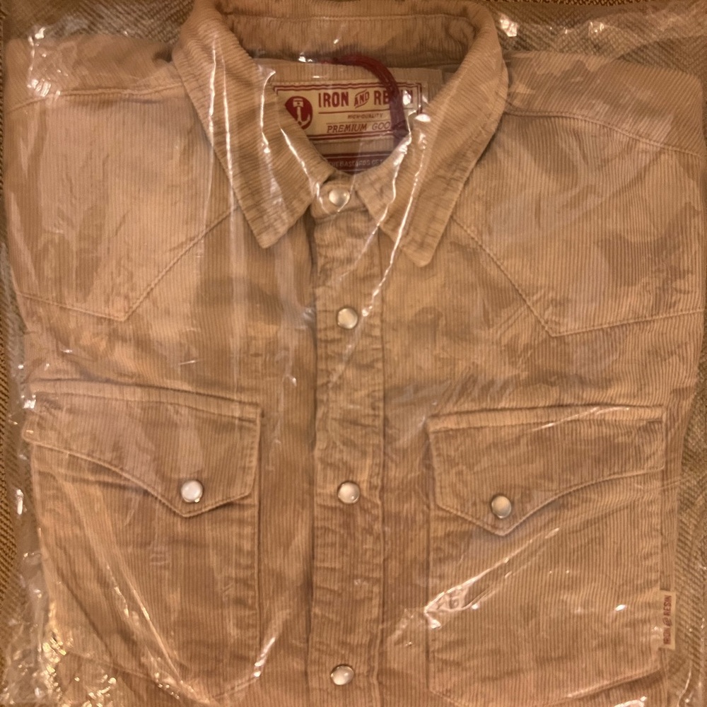 Iron & Resin Corduroy Ojai Shirt - Picture 9 of 14